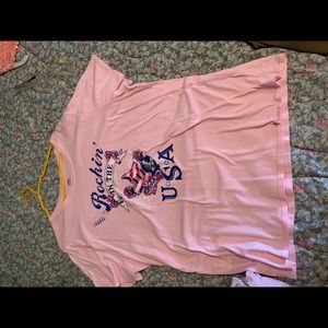 Rockin in the USA t-shirt